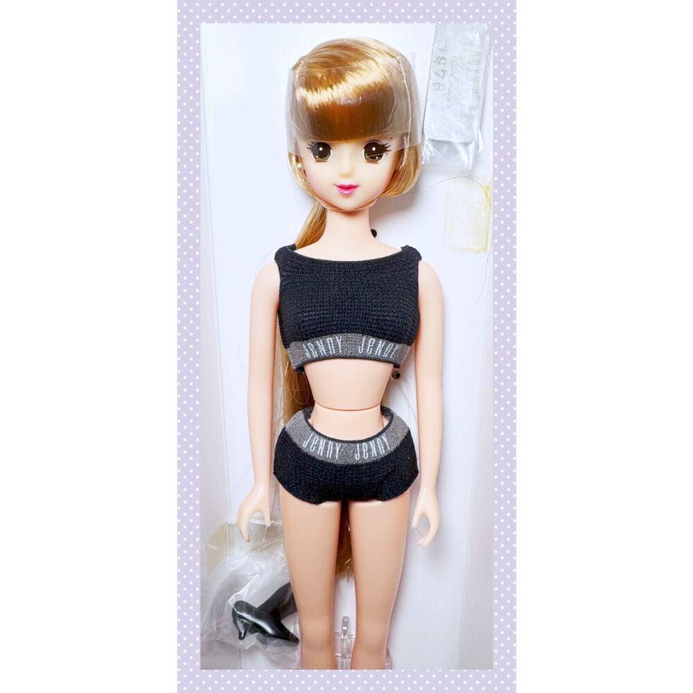Vtg Takara Japan Jenny's Club Erika JENNY Friend Doll 11" Barbie Licca Box